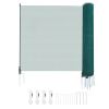 Temporary Fence with Posts, 3.9 x 49.2 FT Plastic Mesh Fencing, Garden Safety Fences Netting with Double-Spike Stakes & Guy Ropes
