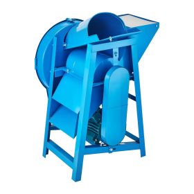 Hay Chopper, 2200W Corn Straw Chopper with Double Feed Ports, 1719lbs/h Capacity Forage Corn Stalks Cutting Machine