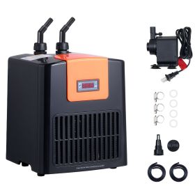 Aquarium Chiller 52 Gallon, 1/10 HP Water Chiller for Hydroponics, Fast Cooling for Fish Tank,Axolotl,Coral Reef,Quiet Refrigeration Compressor