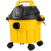 Wet Dry Vac, 2.6 Gallon, 2.5 Peak HP, 3 in 1 Portable Shop Vacuum with Blowing Function, Attachments Storage, Perfect for Cleaning Floor, Upholstery