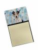 Parson Russell Terrier Coworker Watercolor Sticky Note Holder Refillable Dispenser Desk Accessory 3x3 Pad Gift