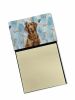Liver Flat-Coated Retriever Coworker Watercolor Sticky Note Holder Refillable Dispenser Desk Accessory 3x3 Pad Gift