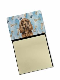 Liver English Cocker Spaniel Coworker Watercolor Sticky Note Holder Refillable Dispenser Desk Accessory 3x3 Pad Gift