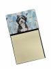 Berndoodle Coworker Watercolor Sticky Note Holder Refillable Dispenser Desk Accessory 3x3 Pad Gift