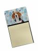 Beagle Coworker Watercolor Sticky Note Holder Refillable Dispenser Desk Accessory 3x3 Pad Gift