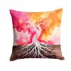 Rooted in Lesbian Pride Throw Pillow Machine Washable, Indoor Outdoor Decorative Pillow for Couch, Bed or Patio, 18Hx18W