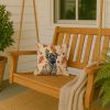 Brindle Mastiff Heirloom Fall Throw Pillow Decorative Indoor Outdoor Accent Cushion for Couch, Bed or Patio, 14Hx14W