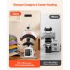 Hat Heat Press Machine, 8.5 x 4 in Large Heating Plate, with Caps Stretcher, Precise Temperature & Time Control, Heat Press for Hats and Caps