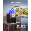 Aquarium Chiller 110 Gallon, 1/3 HP Water Chiller for Hydroponics, Fast Cooling for Fish Tank,Axolotl,Coral Reef,Quiet Refrigeration Compressor