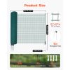 Temporary Fence with Posts, 3 x 98.4 FT Plastic Mesh Fencing, Garden Safety Fences Netting with Double-Spike Stakes & Guy Ropes