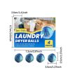 JUE FISH Reusable Pet Hair Laundry Dryer Balls, 4 Pack