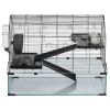 Hamster Cage, 360° Viewing Transparent Hamster Habitats, Small Animal Cage, 29.5 x 17.3 x 24 in, Ventilated Pet Mouse Cages with Water Bottle