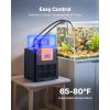 Aquarium Chiller 52 Gallon, 1/10 HP Water Chiller for Hydroponics, Fast Cooling for Fish Tank,Axolotl,Coral Reef,Quiet Refrigeration Compressor