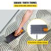 Shower Curb Kit, 38"x60" Watertight Shower Curb Overlay with 4" PVC Central Bonding Flange, 4" Stainless Steel Grate