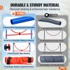 Dog Agility Training Equipment, 7 PCS Set Upgrade w/ Adjustable High Hurdles,6 Weave Poles,2 Tunnels,Jump Ring,Pause Box,Whistle,Foldable Bowl