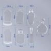28 Pcs PET Transparent Bottle Picture Frame Sticker Scrapbooking Supplies Sticker DIY Journal Scrapbook Background Paper
