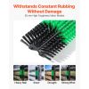 Livestock Scratching Brush, 1PC Goat Scratcher Brush Post with 4 Screws, 16.9" x 7.5" Cow Scratcher for Back Itch Relief