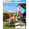 Dog Ramp for Cars, 71" L x 17" W, Folding Pet Ramps for Medium & Large Dogs up to 250lbs, Pet Stair Ramp with Non-Slip Felt Rug Surface