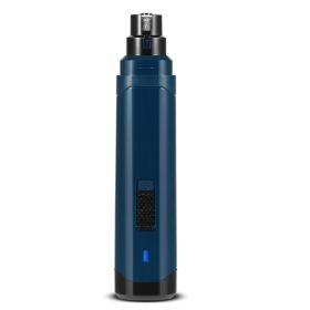 1Pc Dog Nail Grinder 2 Speeds Quiet USB Rechargeable Pet Nail Grinder Professional Pet Nail Trimmer Cordless Paws Grooming & Smoothing Claw Care (Option: Blue)