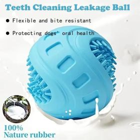 Interactive Dog Treat Ball, A Chewing Toy Suitable For Small And Medium-sized Dogs. (Option: S)
