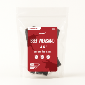Bonez, Beef Weasand, 6" 25 sticks or 10" 10 Sticks, (size: 6 Inch)
