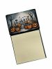 NEW Pet Cemetery Spooky Halloween Sticky Note Holder Refillable Dispenser Self-Sticky Note Pads, Memo Pads Blank Desk Accessories