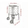 Plucker Machine with Easy to Clean and Space-Saving for Outdoor