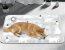 120*70cm Dog Cooling Mat, 2026 New Summer Pet Mats, Portable Pet Cooling Pad for Travel, Washable Gel Coolings Mat for Dogs and Cats Indoor Outdoor
