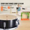 Kids Drum Set, 3-Piece, 14 in Beginner Drum Set with Adjustable Throne Cymbal Pedal Two Pairs of Drumsticks