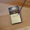 NEW Pet Cemetery Spooky Halloween Sticky Note Holder Refillable Dispenser Self-Sticky Note Pads, Memo Pads Blank Desk Accessories