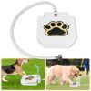 Dog Water Fountain Outdoor Dog Pet Water Dispenser Step-on Activated Sprinkler w/ Interactive Paw Pedal Valve for Drinking Fresh Water