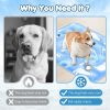 120*70cm Dog Cooling Mat, 2026 New Summer Pet Mats, Portable Pet Cooling Pad for Travel, Washable Gel Coolings Mat for Dogs and Cats Indoor Outdoor