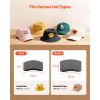 Hat Heat Press Machine, with 2 Interchangeable Platens and Caps Stretcher, Precise Temperature & Time Control, Heat Press for Hats and Caps